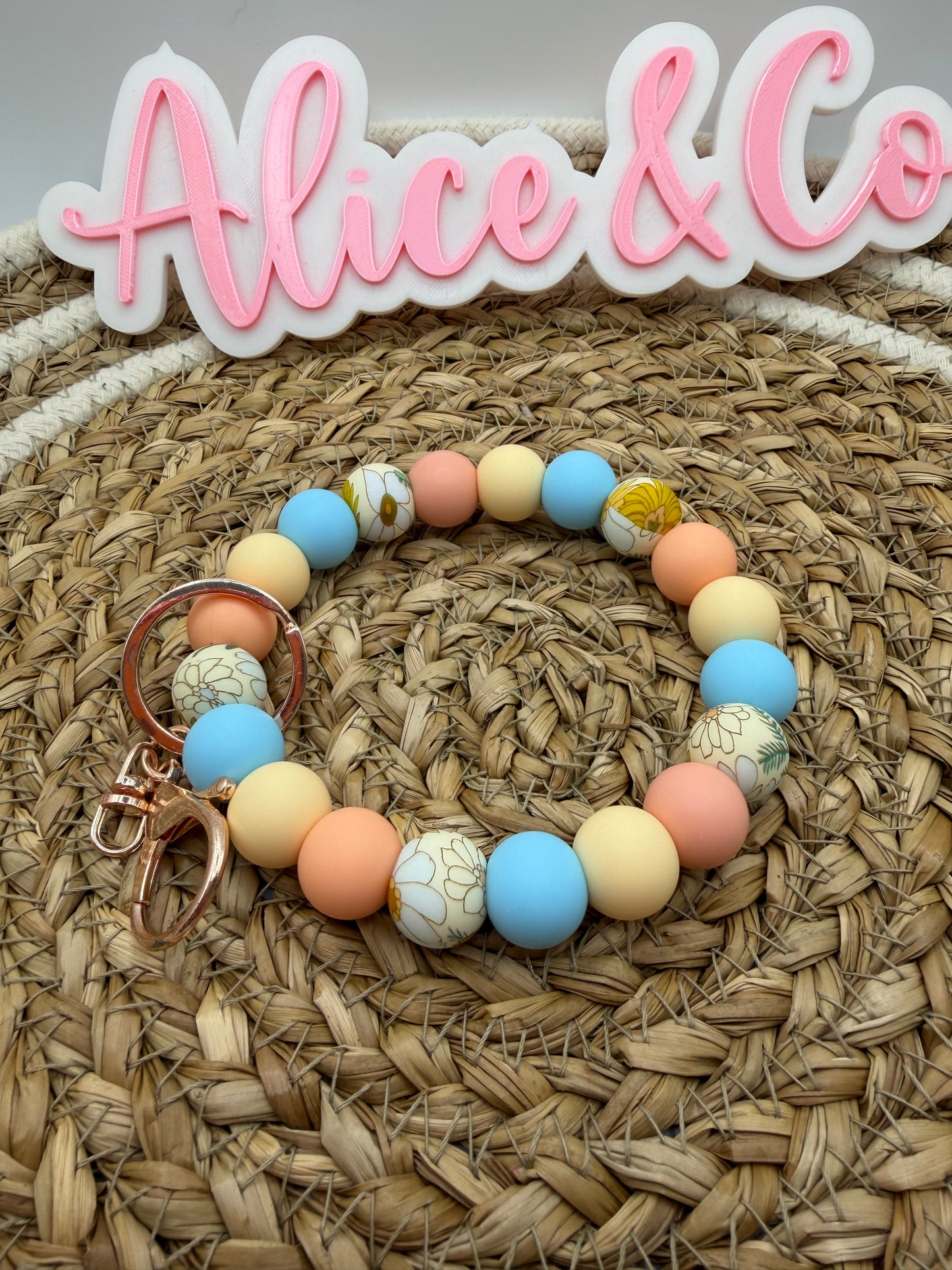 Floral Wristlet
