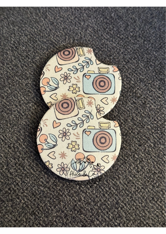 Lets take a picture - Car Coaster Set